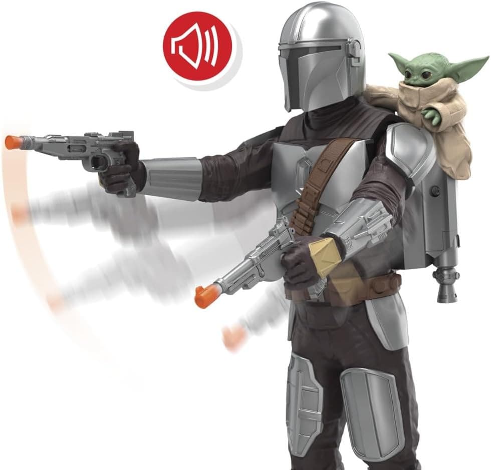 Hasbro - Star Wars Blaster da Cacciatore di Taglie del Mandaloriano e Grogu - 3