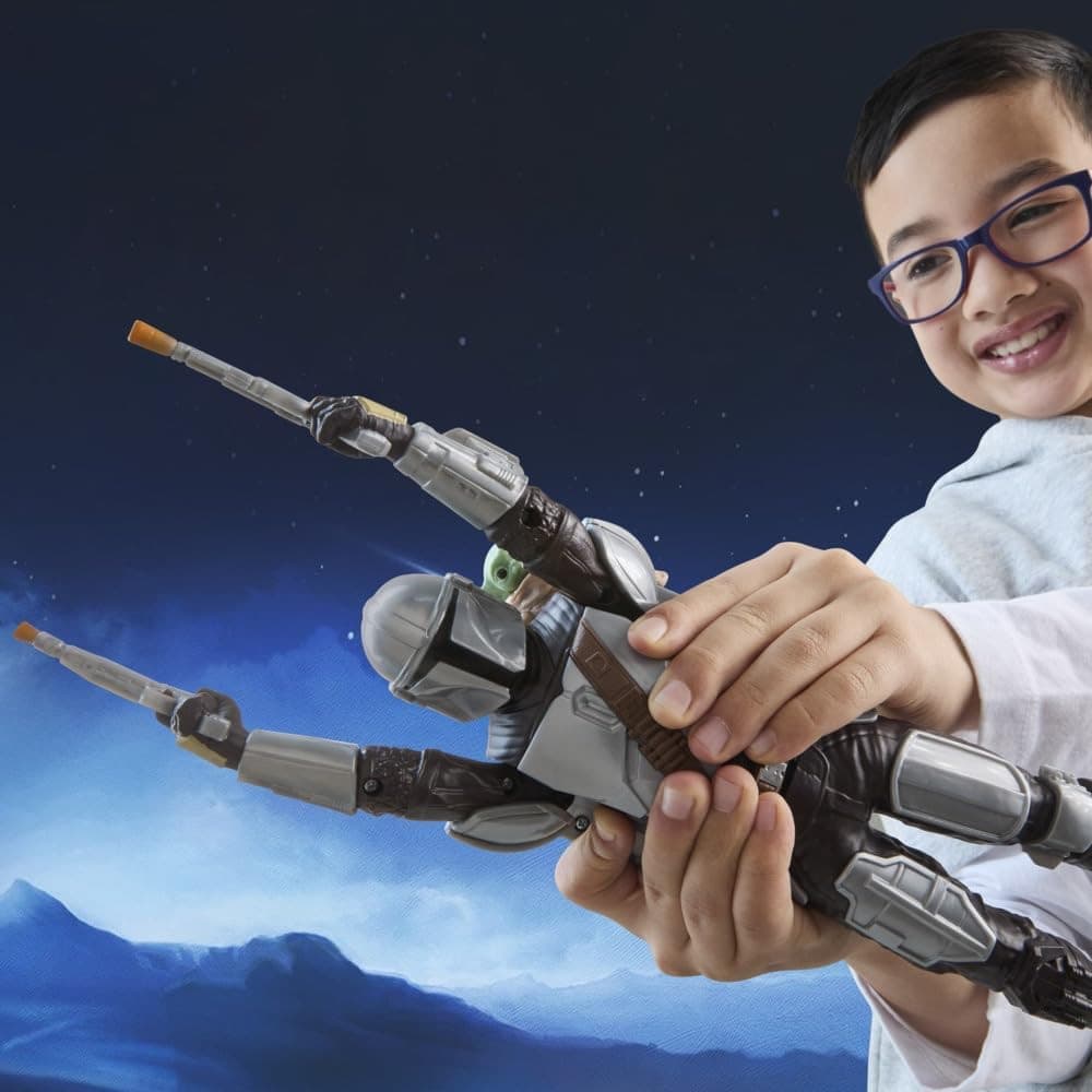 Hasbro - Star Wars Blaster da Cacciatore di Taglie del Mandaloriano e Grogu - 5