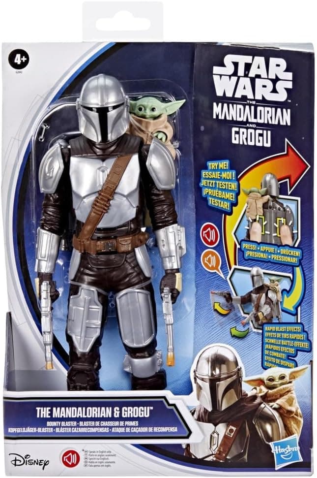 Hasbro - Star Wars Blaster da Cacciatore di Taglie del Mandaloriano e Grogu - 8
