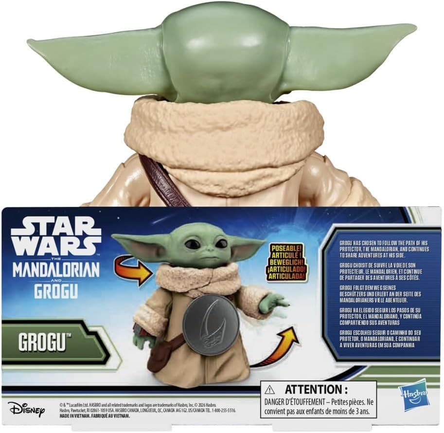 Hasbro - Star Wars Grogu da 16,5 cm - 6
