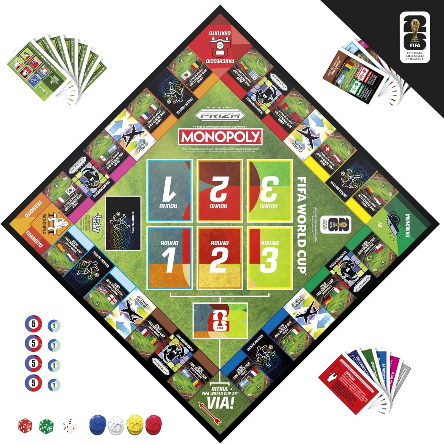 Hasbro - Monopoly Panini Prizm: FIFA World Cup - 3