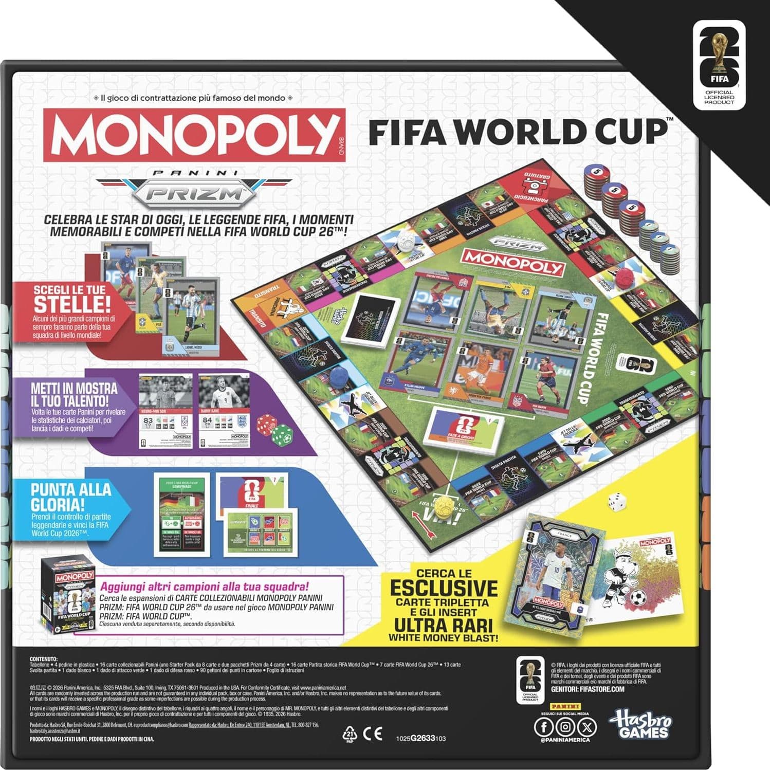 Hasbro - Monopoly Panini Prizm: FIFA World Cup - 8