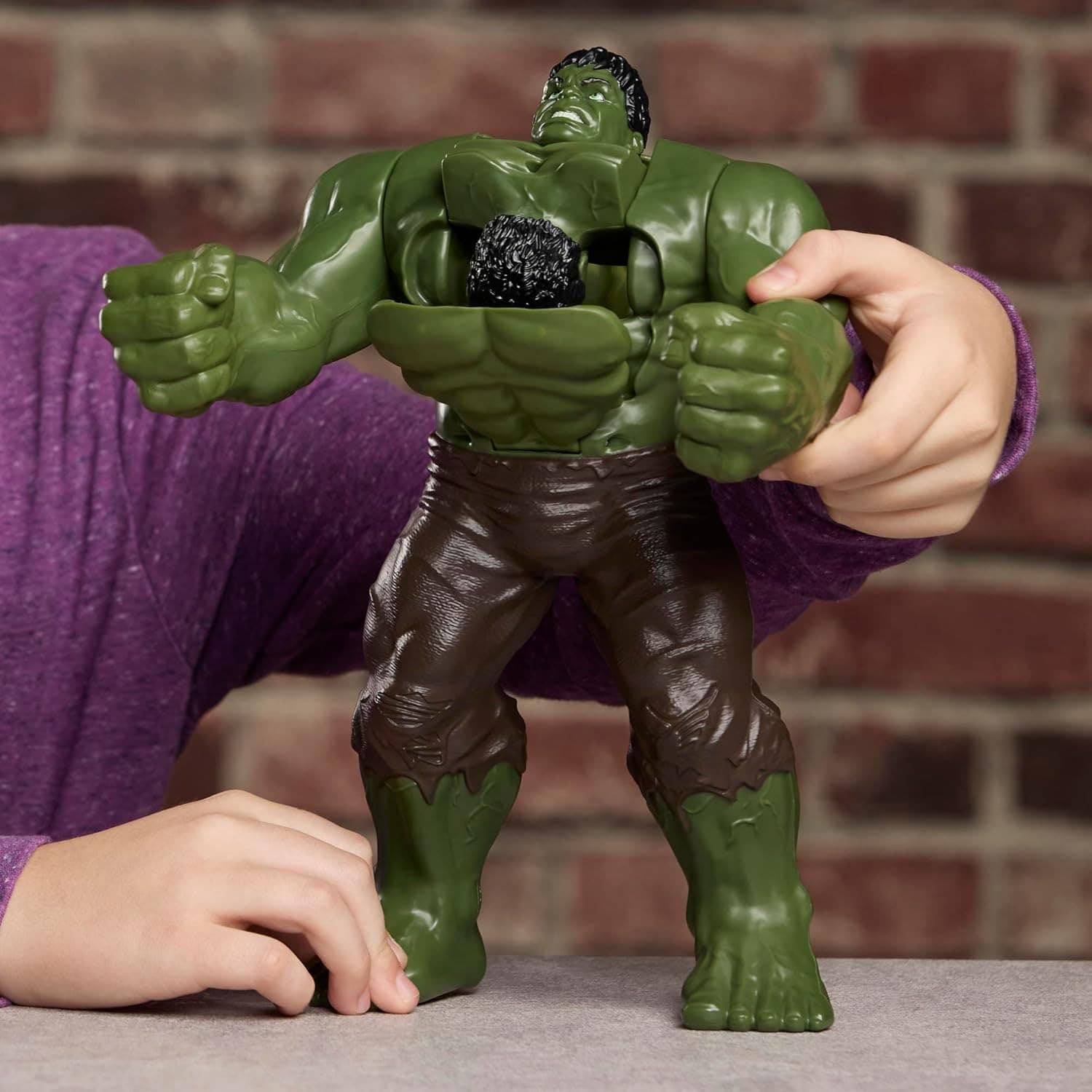 Hasbro - Savage Smash Hulk Scatena la Furia 30 cm - 2