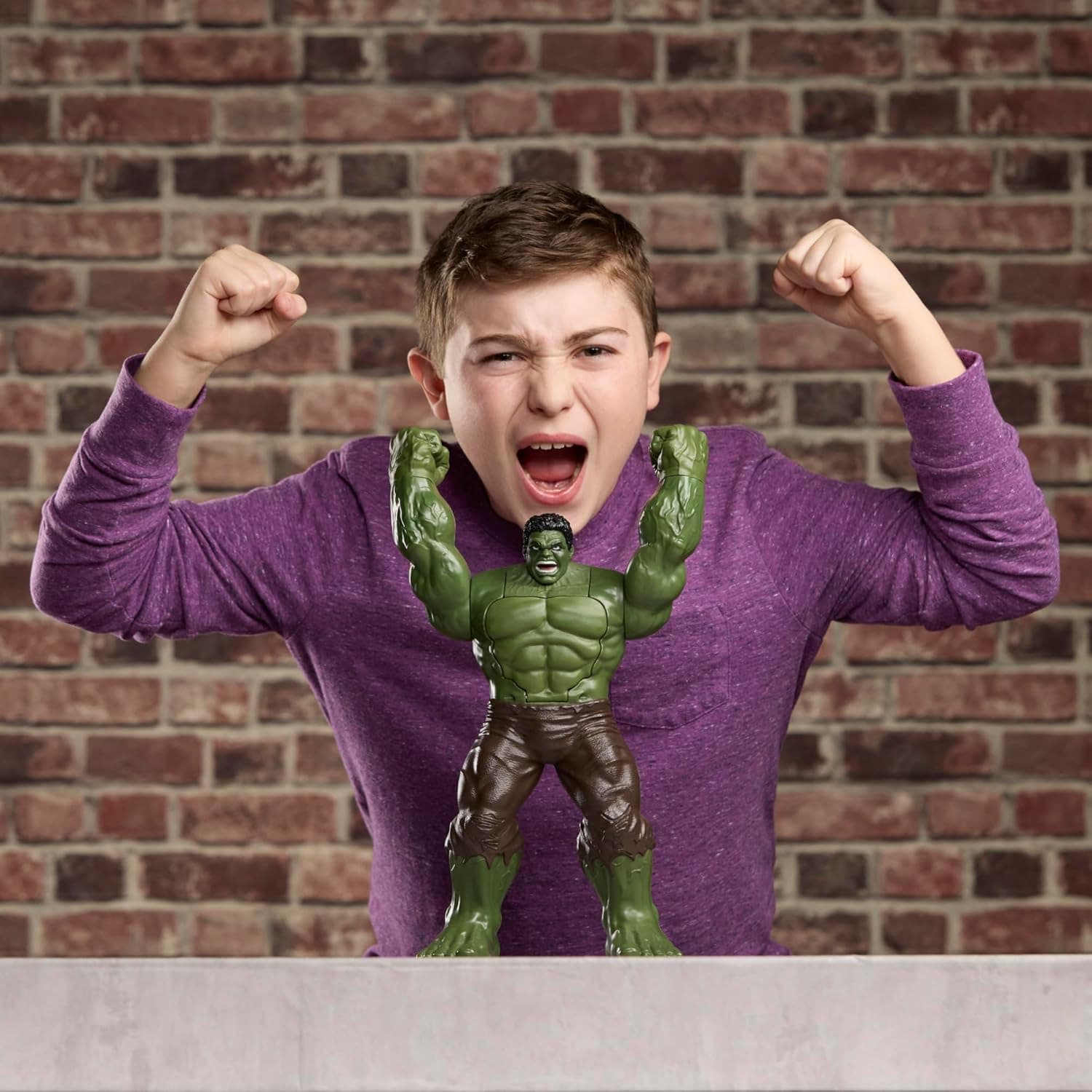 Hasbro - Savage Smash Hulk Scatena la Furia 30 cm - 3