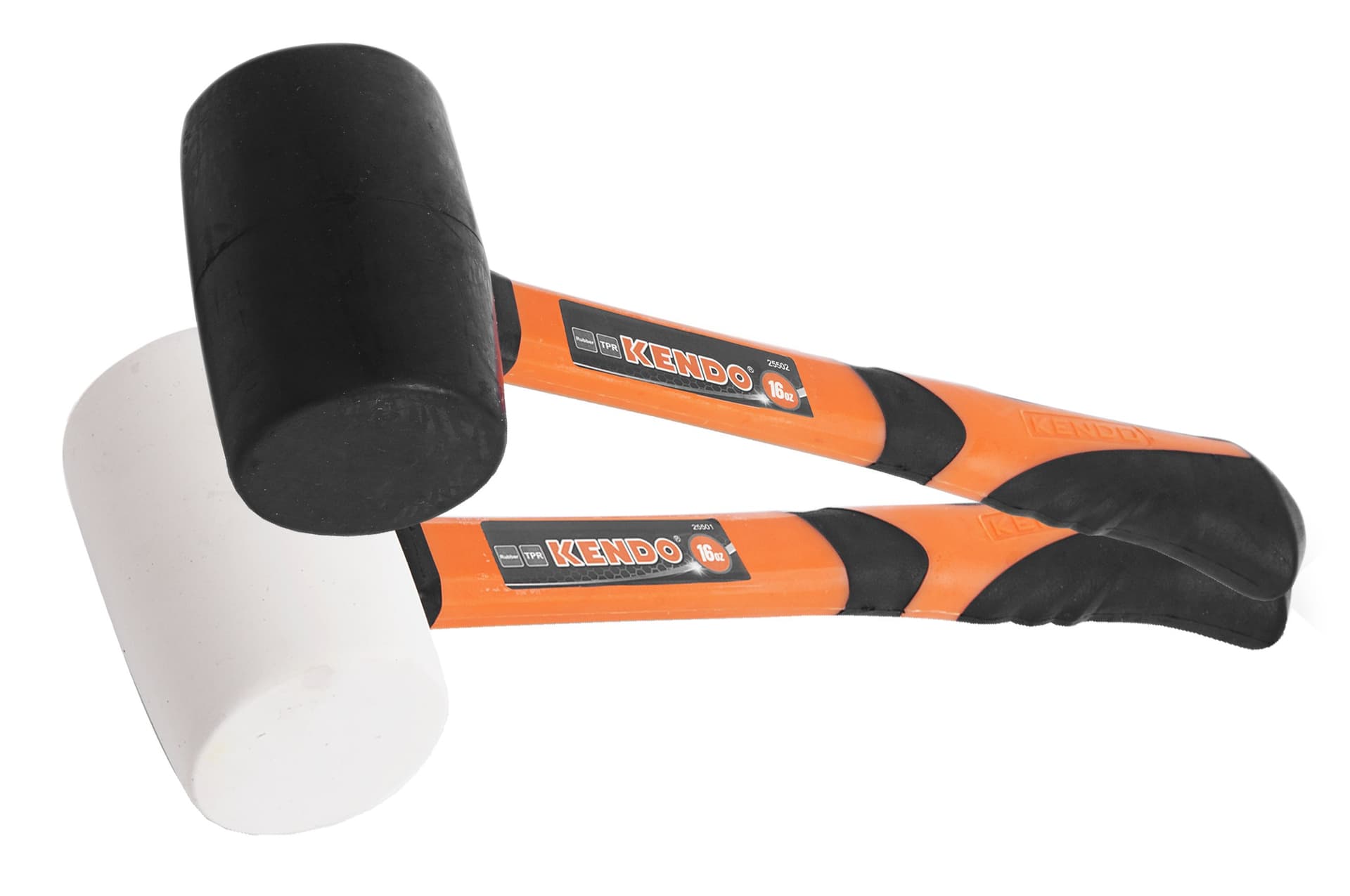 Mazzuola in Gomma M. Fibra Kendo 450 Gr Colore Nero - 2
