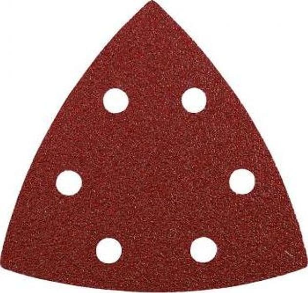 Foglio Abrasivo Velcrato a Delta Grana 80 Imperial Abrasivi 6 Pezzi - 2