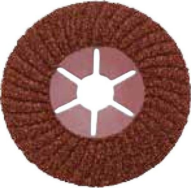 Disco Semiflessibile al Corindone Ø 115 x 22 mm Molital Grana 60 25 Pezzi - 2