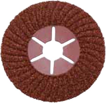 Disco Semiflessibile al Corindone Ø 115 x 22 mm Molital Grana 60 25 Pezzi - 2
