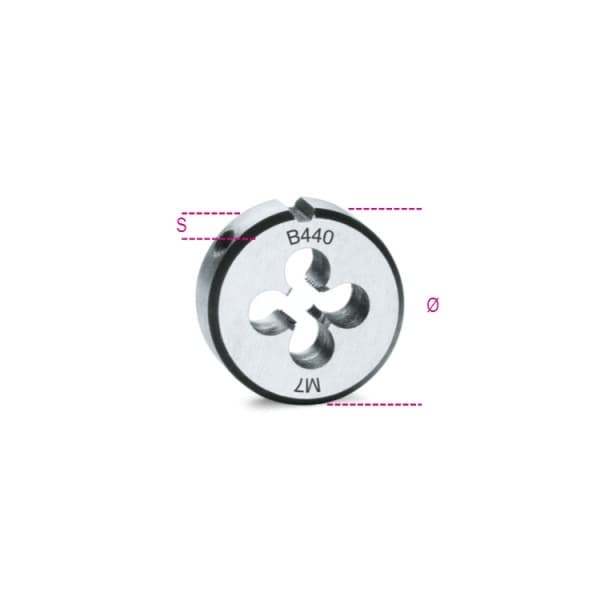 Filiera Tonda Art. 440A Beta M12X1,75 - 2
