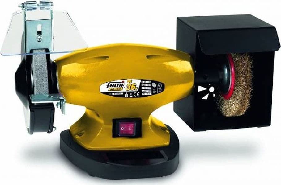 Smerigliatrice e Pulitrice da Banco Bg 36N Ø 150 Femi 450 W - 3