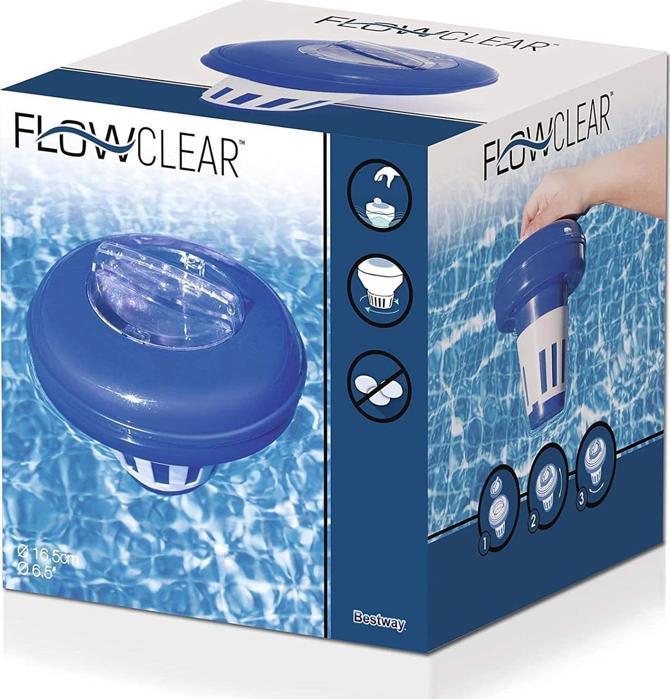 Dosatore Galleggiante Maxi per Piscina 58071 Bestway per Pastiglie 200 g - 3