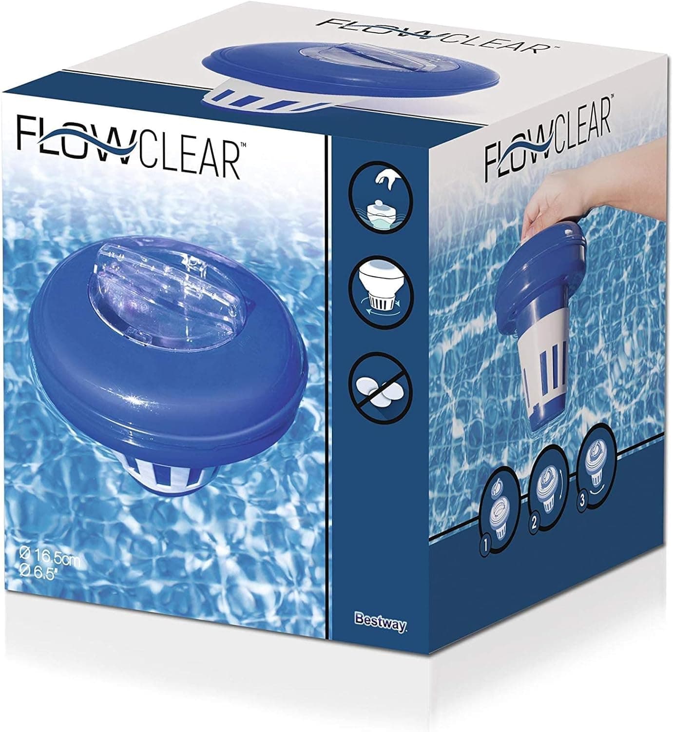 Dosatore Galleggiante Maxi per Piscina 58071 Bestway per Pastiglie 200 g - 3