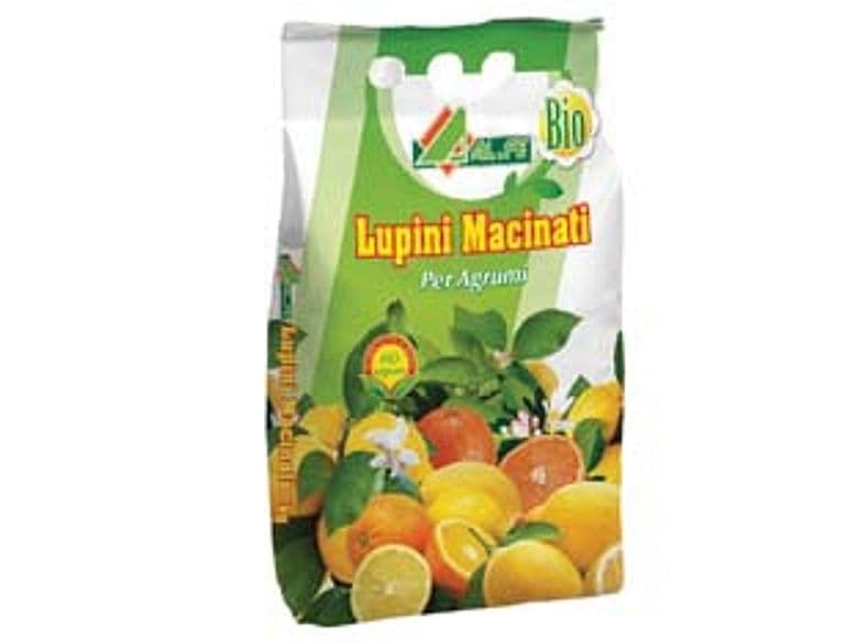 Lupini Macinati per Agrumi 1 kg in Sacco Alfe 3 Pezzi