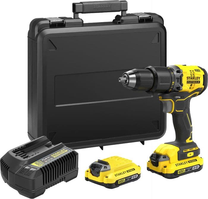 Trapano SFMCD715D2K Brush. 18VP 2AH 2 Batt. Stanley Fatmax