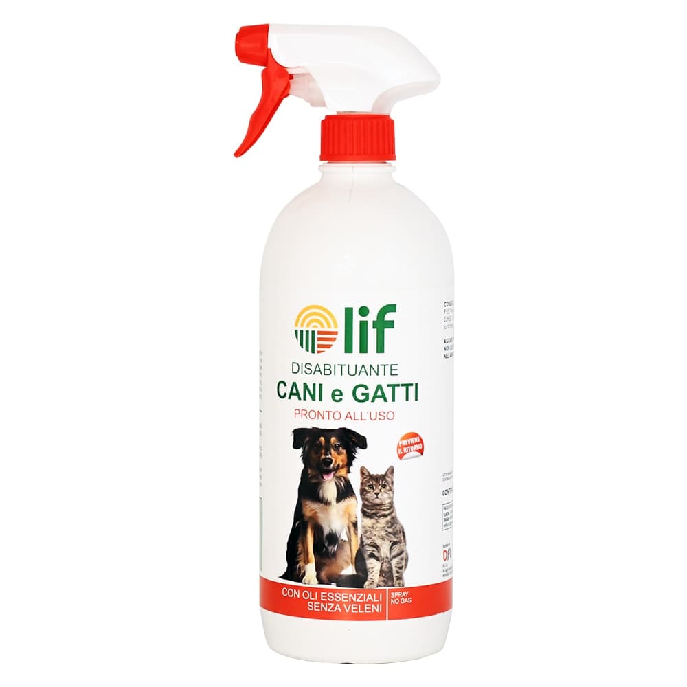 Disabituante Spray per Cani e Gatti Lif 1000 ml