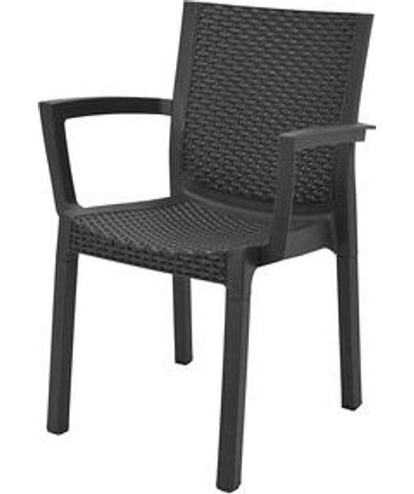 Poltrona Panarea Confort Rattan Antracite