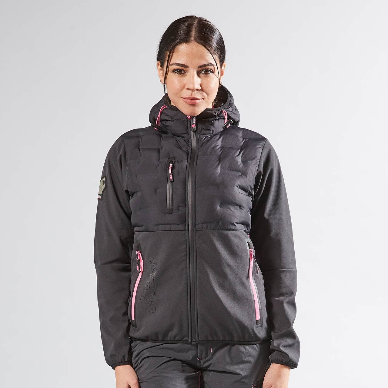 Giacca Spock Lady Colore Grigio Fucsia Misura M U Power - 2