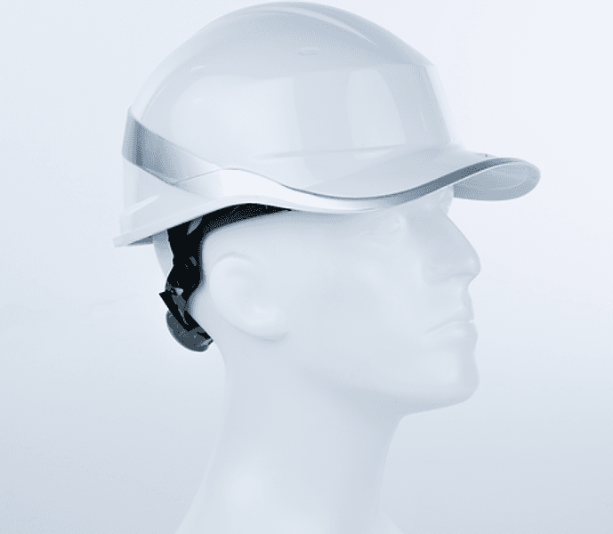 Elmetto di Protezione Baseball Colore Bianco Deltaplus - 2