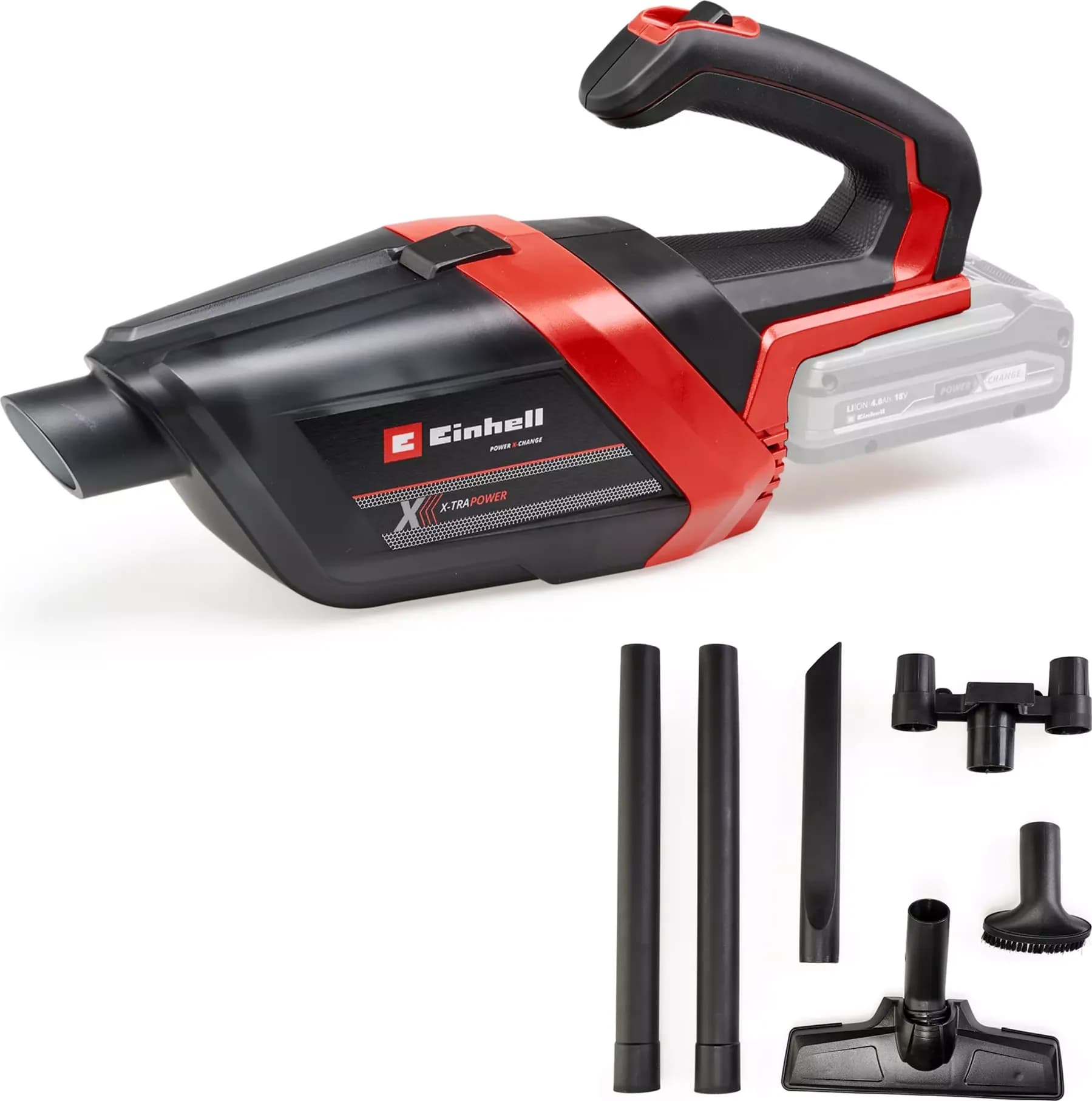 Aspirapolvere Manuale a Batteria TE Hv 18 06 Li Solo Einhell