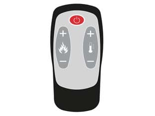 TELECOMANDO A 5 TASTI PER STUFE A PELLET - 1 pezzi NORDICA