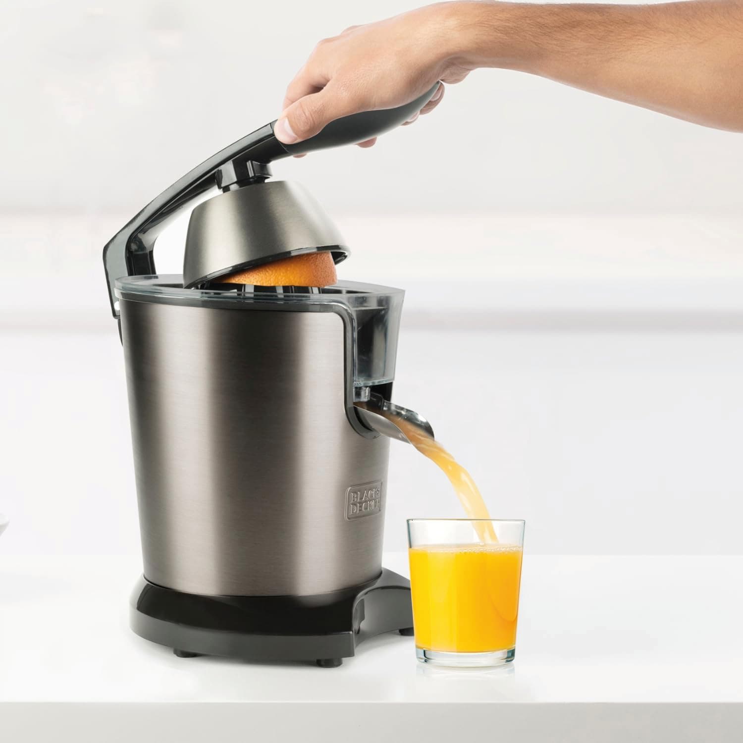 Spremiagrumi Professionale BXCJ350E 350 W Contenitore 650 Ml Black+Decker - 3