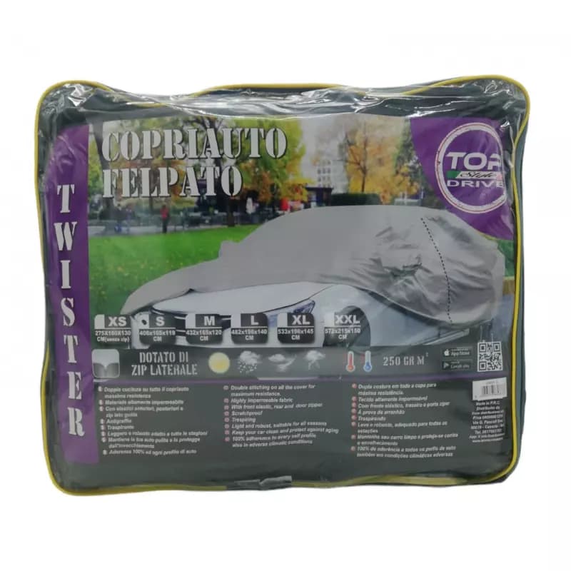 Telo Copriauto Twister Taglia l 482 x 196 x 140 cm - 2