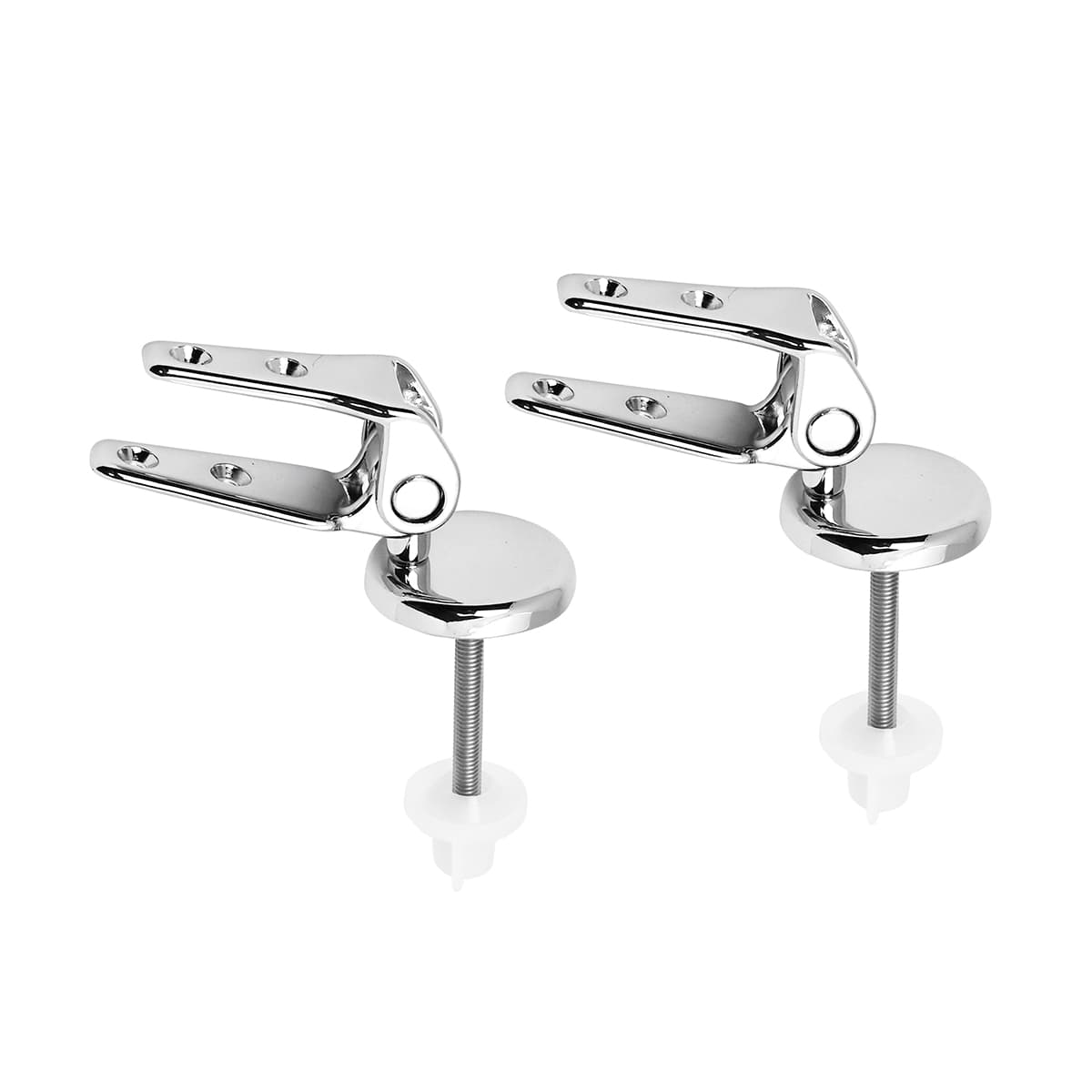 Cerniere Sovrapposte per Copriwater Passanti Cw Cromo - 2
