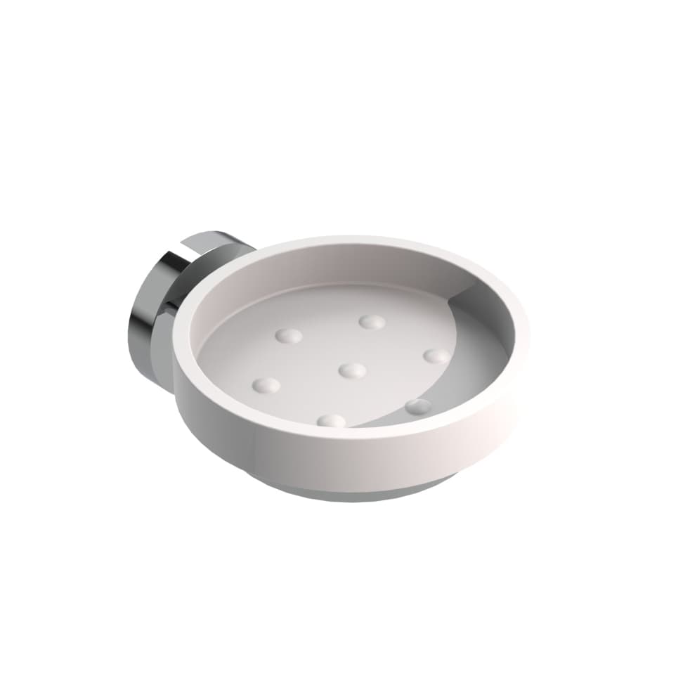 Porta Sapone Mod Class Metaf Cromo 10 cm x H 5 x 11,8 - 2
