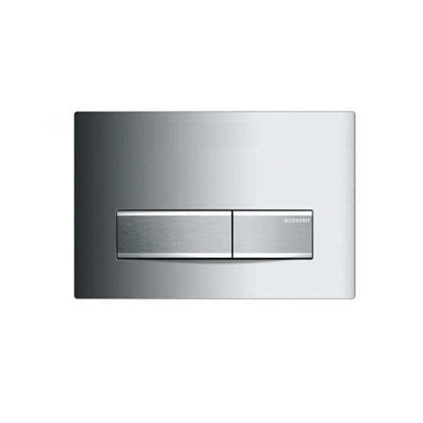Placca di Copertura 2 Tasti Sigma 50 Geberit Lega Metallo Personalizzabile - 2