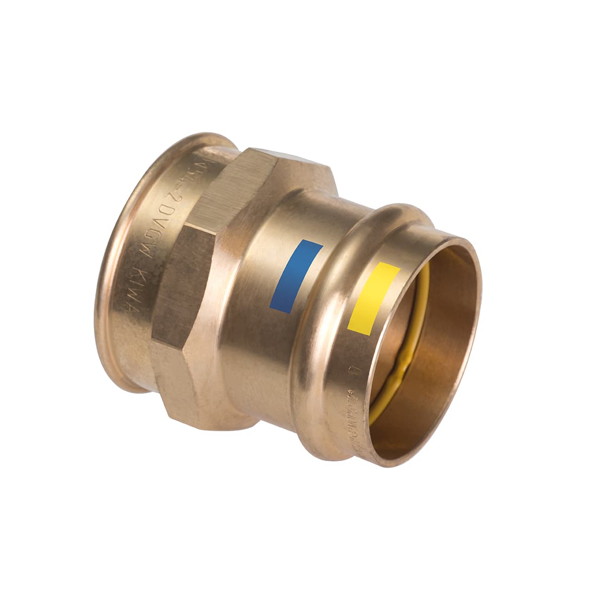 Manicotto F Filetto F a Pressare Acqua Gas B One Ibp Ø 12 x ½ - 2