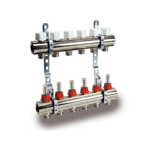 Collettore di Distribuizione Premontato Serie Cd Aton 7 Vie 1 x ¾ek - 2