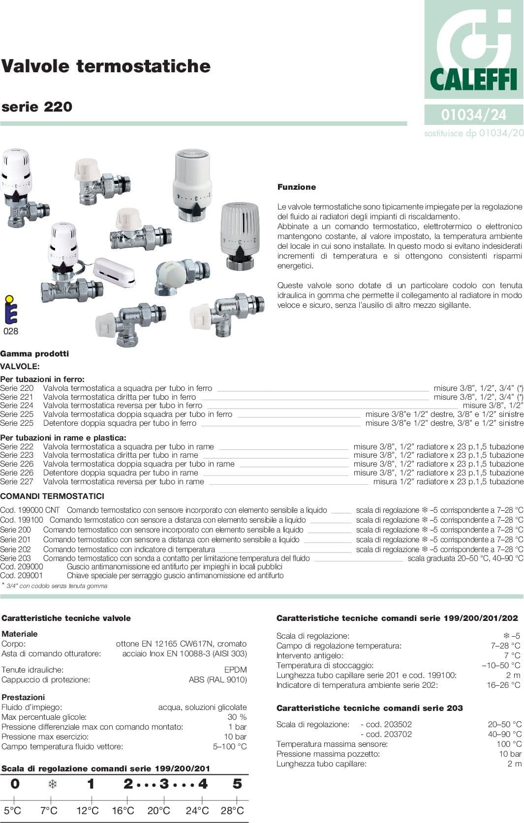 Valvola Termostatica Doppia Squadra Destra Calef - 2