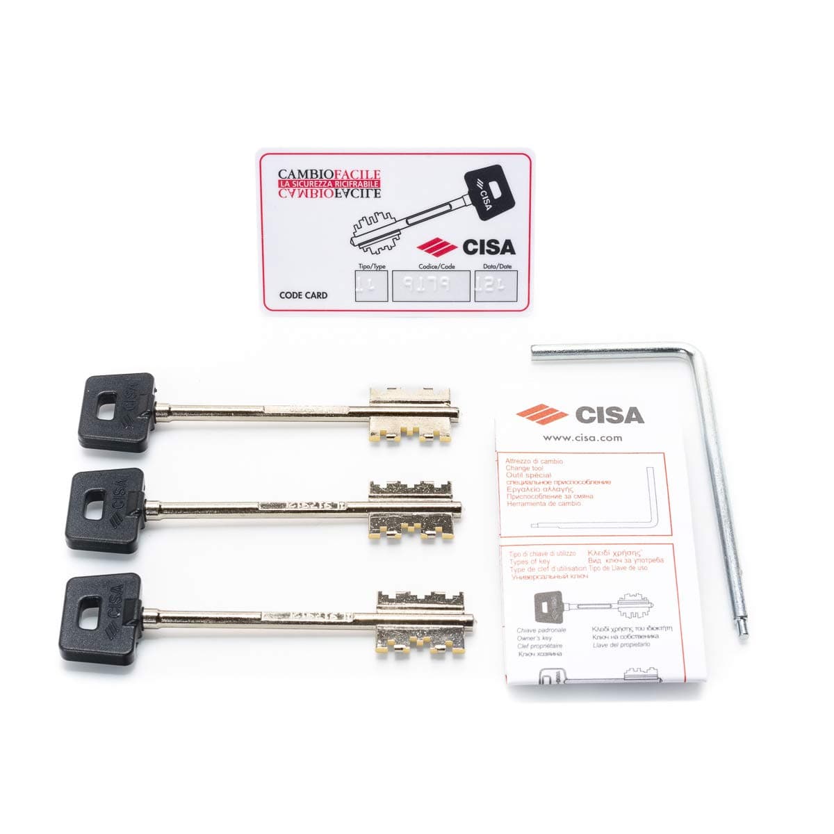 Cambio Cifratura Cambio Facile 06520 Cisa 116 mm