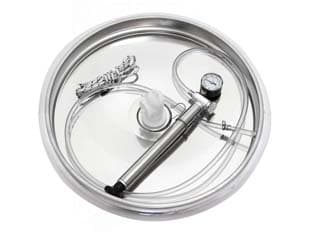 Galleggiante ad Aria Inox Kit Completo per Contenitore Ø 910 mm