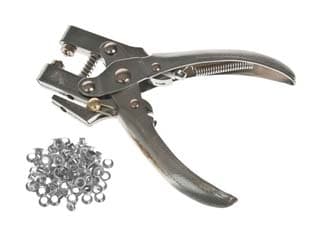 PINZA OCCHIELLATRICE PROFESSIONALE CON OCCHIELLI- - mm.170 - 1 pezzi ALTE