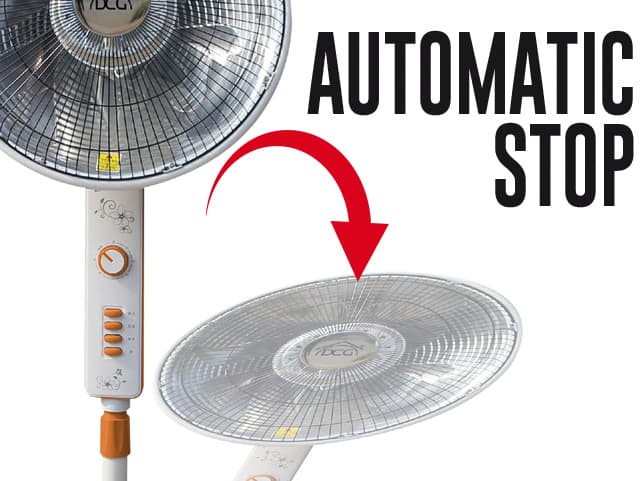 Stufa al Carbonio Oscillante 900 W Cm 124 H Colore Bianco Arancione Dcg - 2