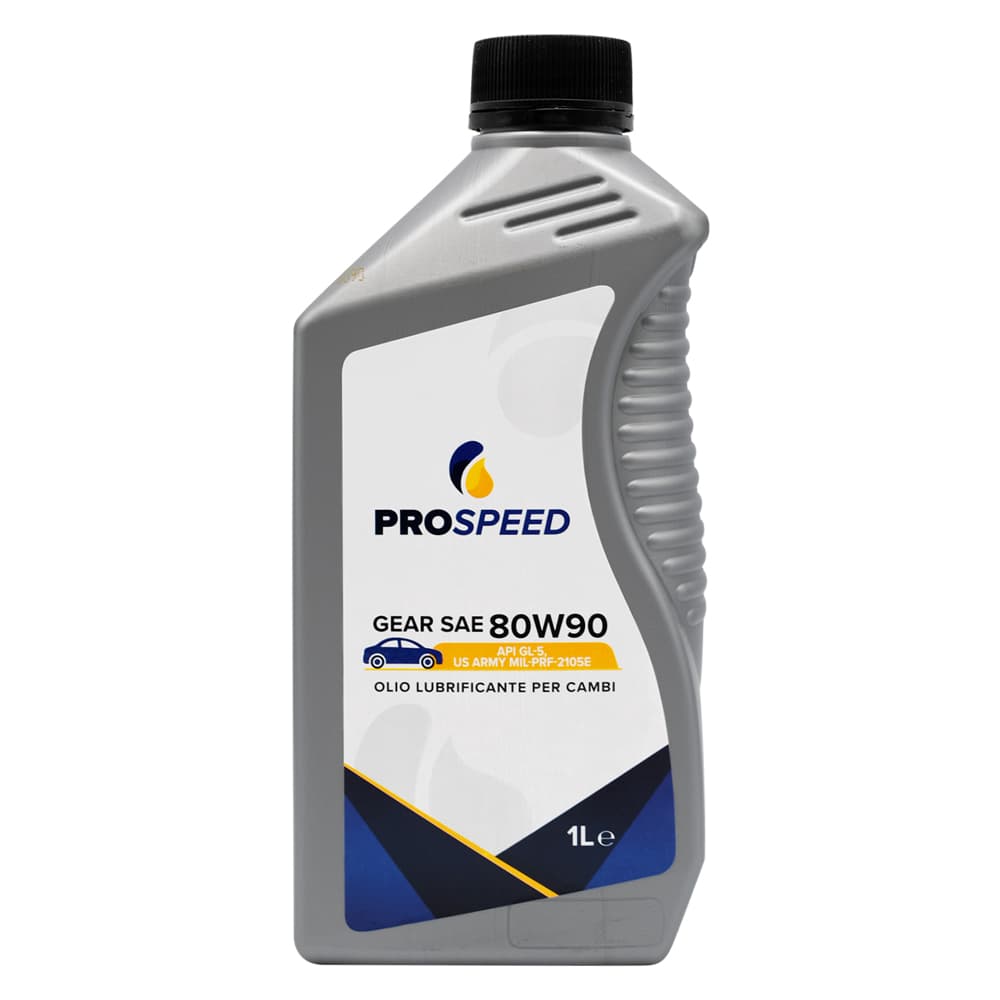 Olio Lubrificante per Cambi Sollecitati Gear Sae 80W90 12 Pezzi 1 lt