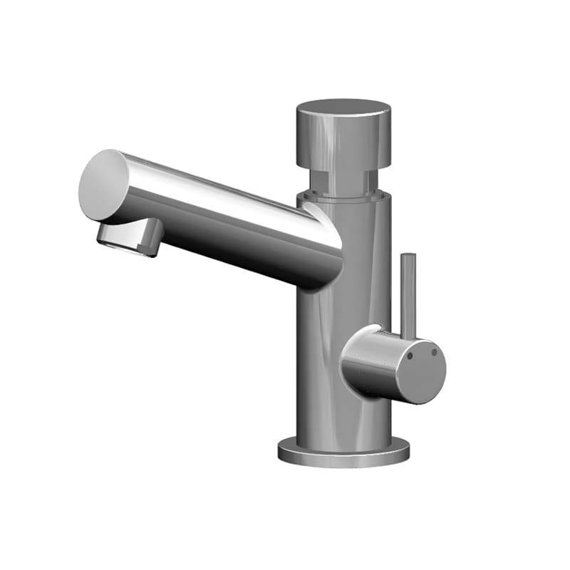 Rubinetto Miscelatore Temporizzato Time Canna Dritta per Lavabo Hydra - 2