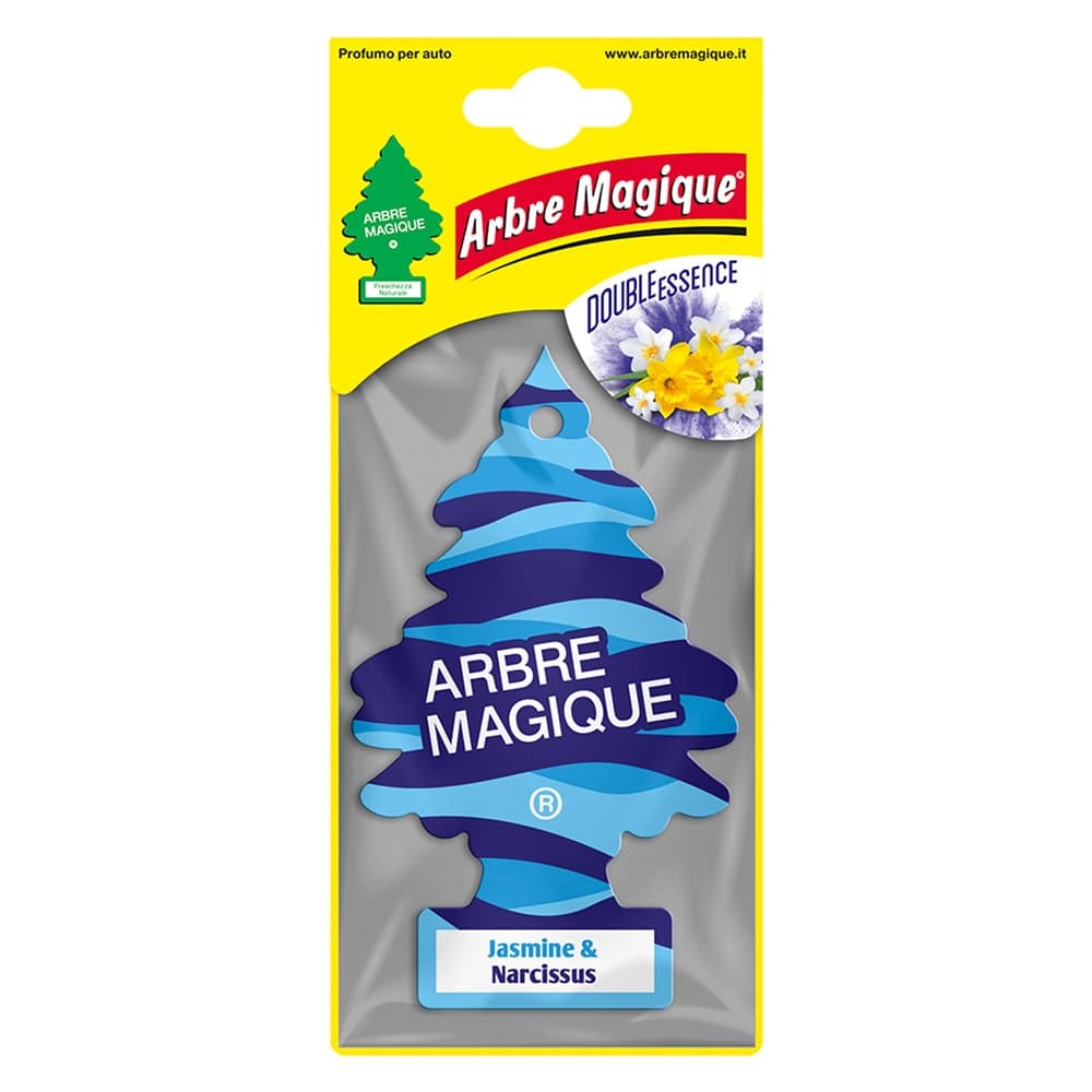 DEODORANTE AUTO 'ARBRE MAGIQUE' 'double essence' - jasmine e narcissus- 24 confezione  - BricoGo – Autres