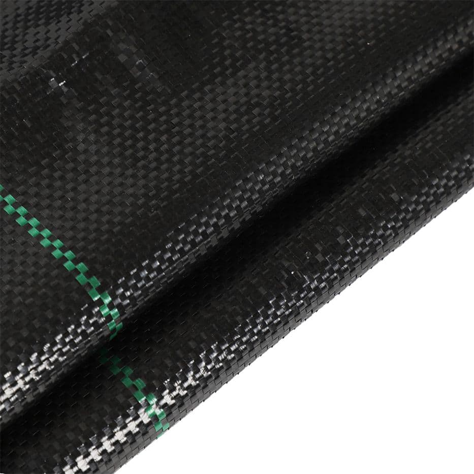 TELO PER PACCIAMATURA H. cm 330 x  50 mt - piegato 1,65 mt - nero  - LIF