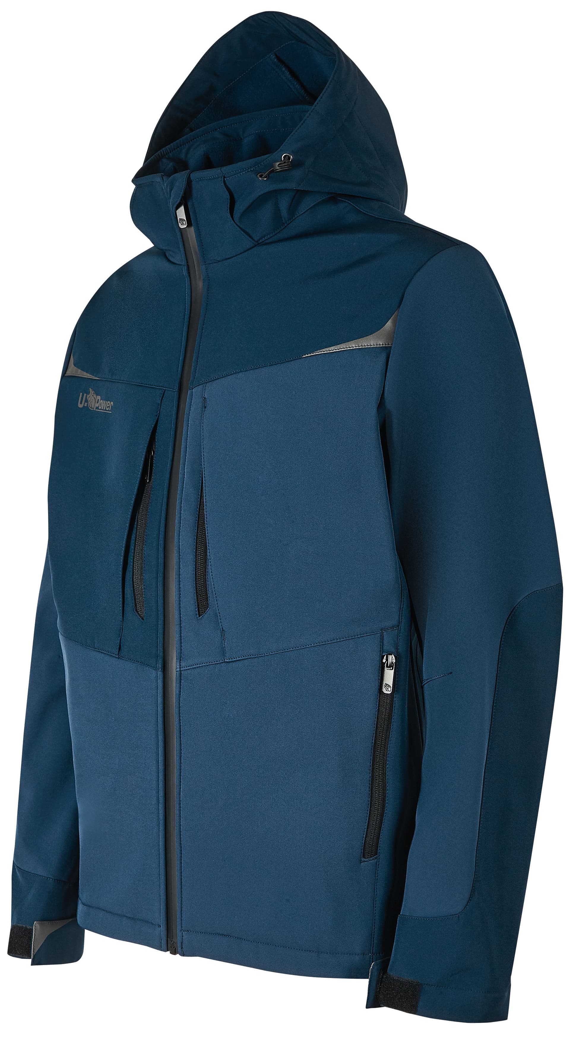 Giubbino Softshell Verve Colore Blu Misura XXL U Power - 3