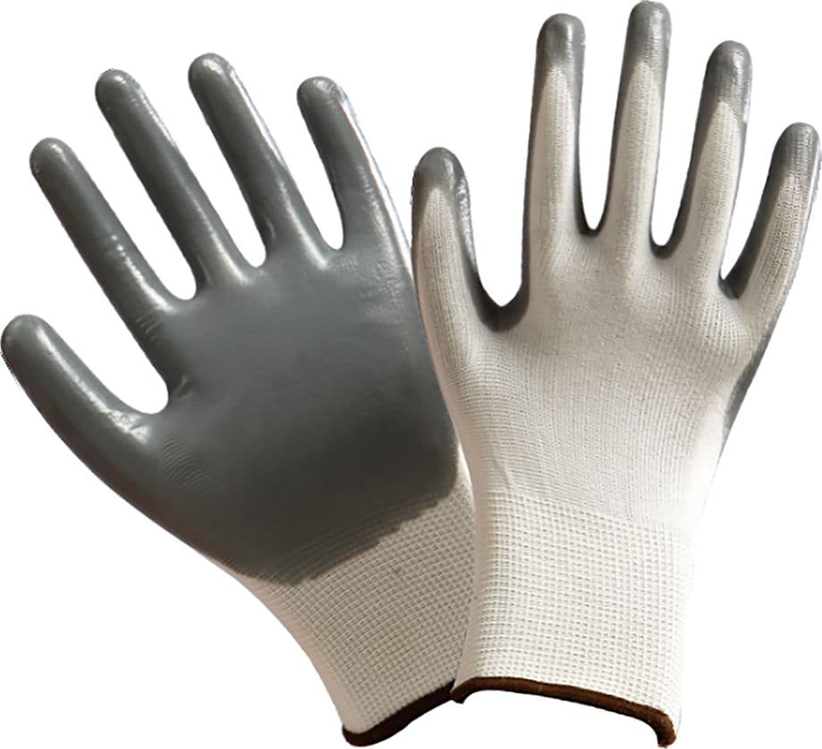 Guanti in Nitrile Grifon Safety Poliestere Tg. 6 (Xs) 12 Coppia
