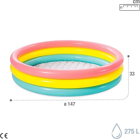 Piscina Gonfiabile Ø 275 Litri Intex Sunset Glow 147 cm - 3