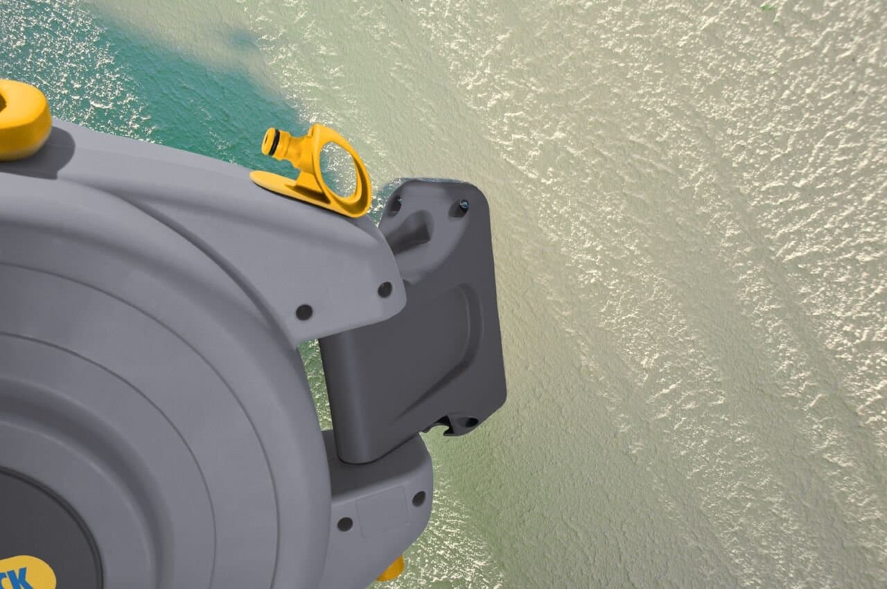 Avvolgitubo a Muro C Stivaggio Accessori Hozelock Auto Reel 20 mt - 2
