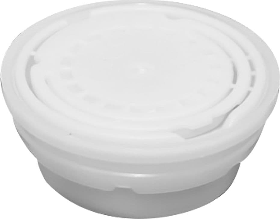 TAPPO IN HDPE Ø 24 mm - per Lt. 0,2 - col. bianco- 10 pezzi  - BricoGo