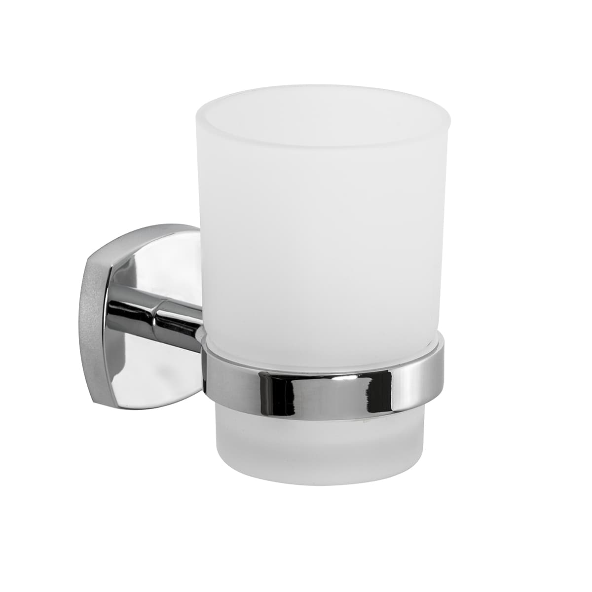 Porta Spazzolini Starter Metaf Cromo 6,7 cm x H 9,6 x 10,5 - 2