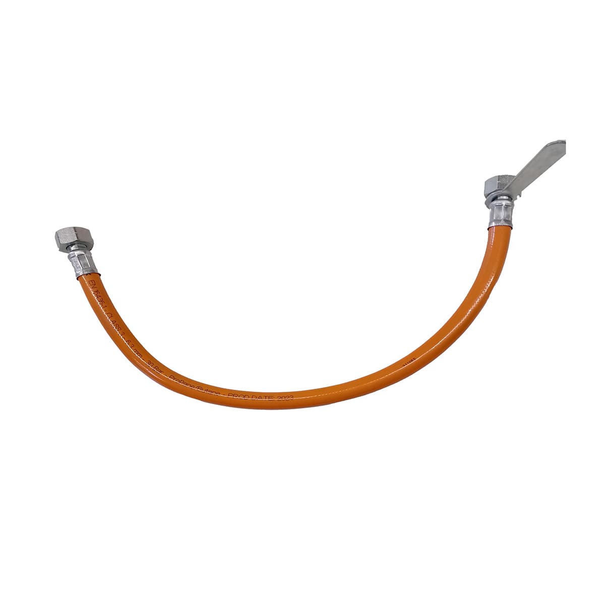 Flessibile Gas FF in Gomma con Chiavetta 30 Bar Aton 100 cm - 2