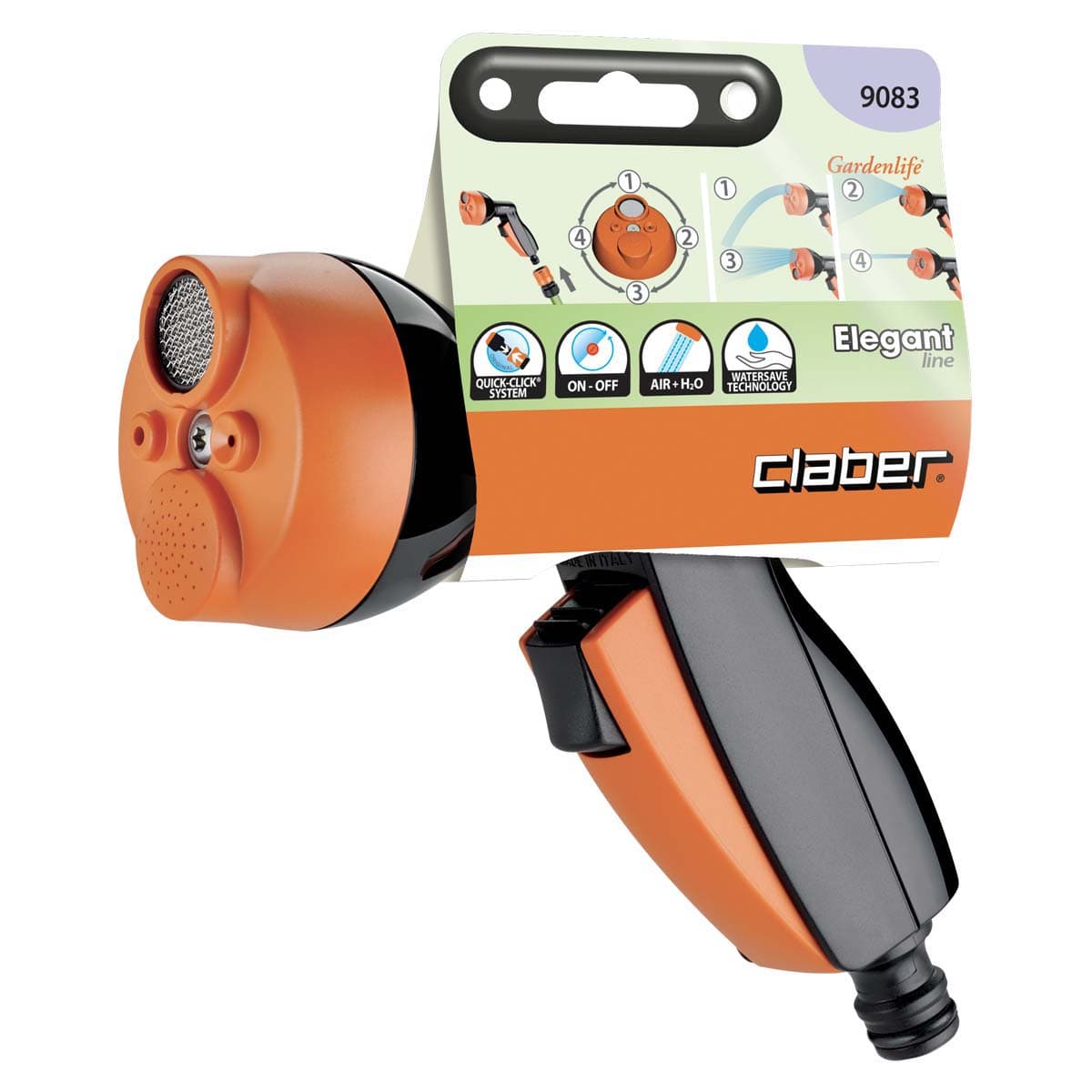 Idropistola Multifunzione Elegant Claber Self 9083 - 2