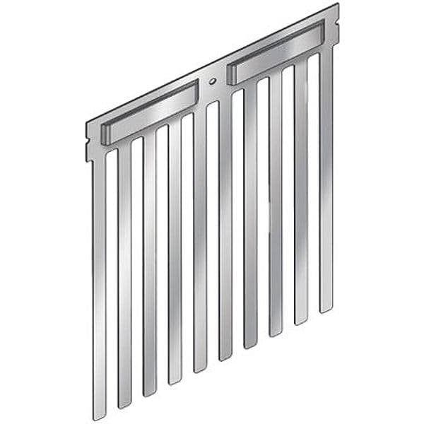 Dissuasore Volatili per Fotovoltaico H. Base 20 cm 14 cm 5 Pezzi