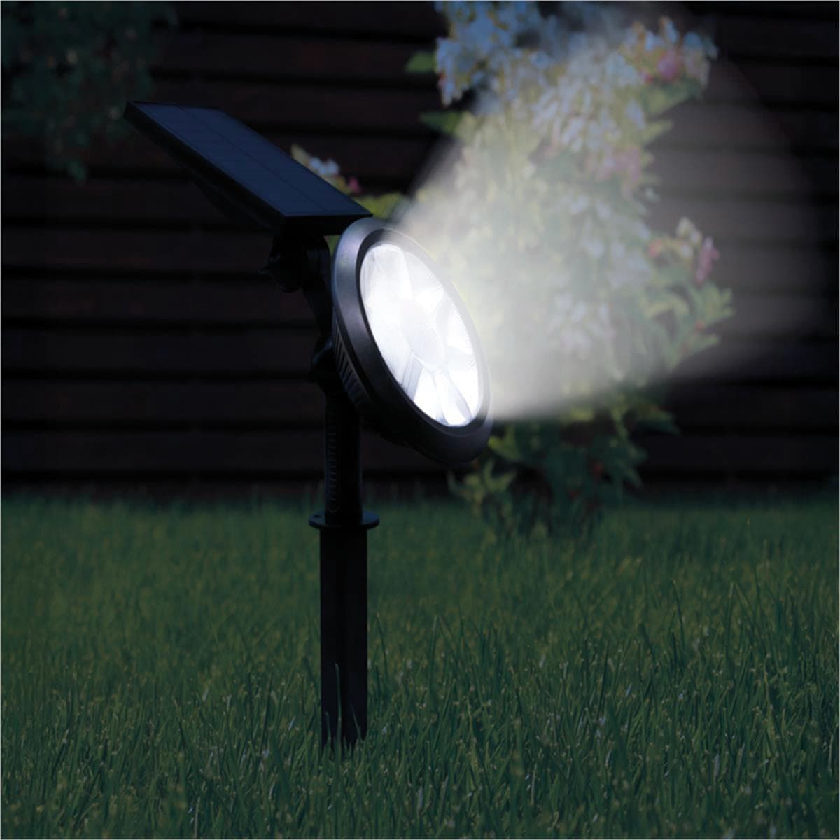Picchetto Solare con Sensore Crepuscolare 1 8 Watt 150 Lumen Luce Naturale - 2